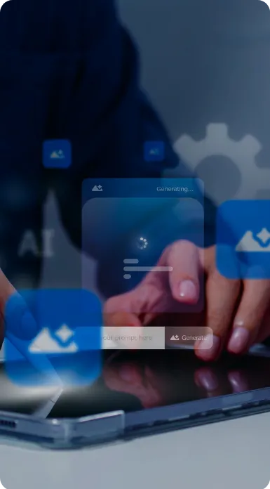 Mano che clicca su un cellulare