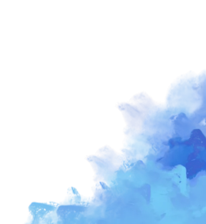 Nuvola di colore azzurra