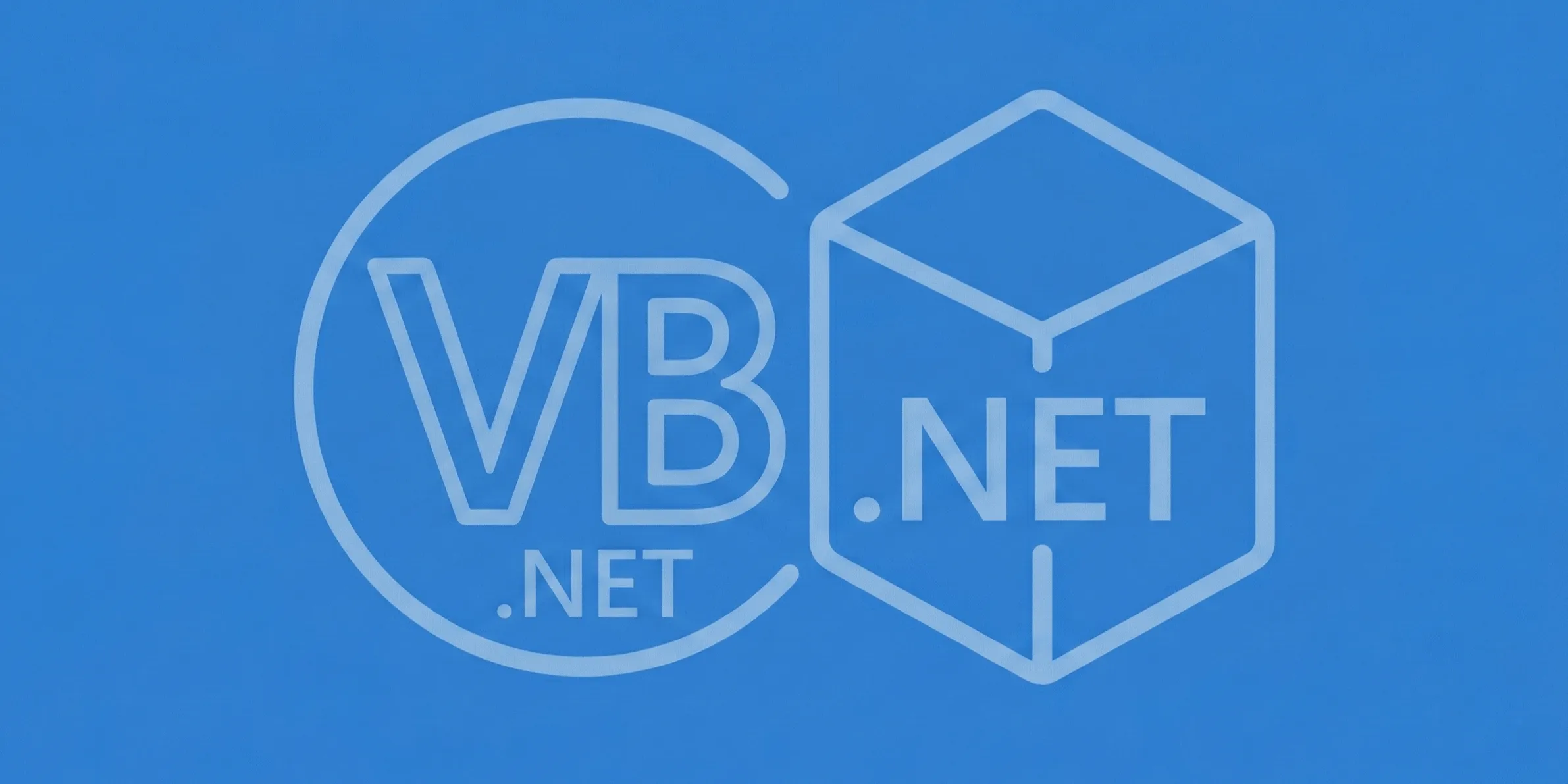 VB.NET e .NET logo